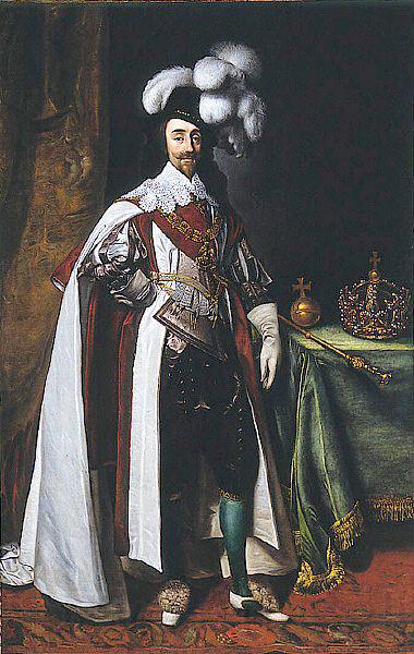 Daniel Mijtens Charles I Spain oil painting art
